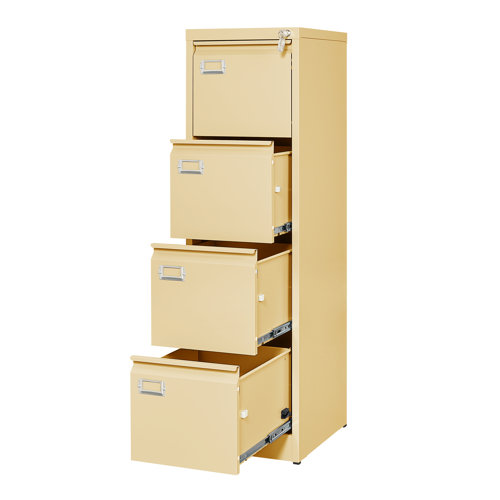 4 Drawer Vertical Filing Cabinet 